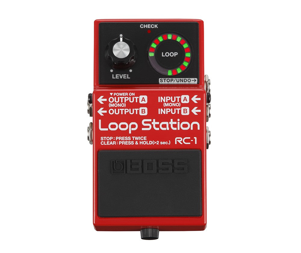 Boss RC-1 Loop Station Pedal COMPLETE PEDAL BUNDLE – Kraft Music