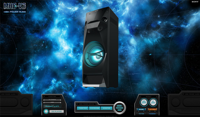 音も見た目もインパクト勝負のHIGH POWER AUDIO「MHC-V3」 - ソニーが