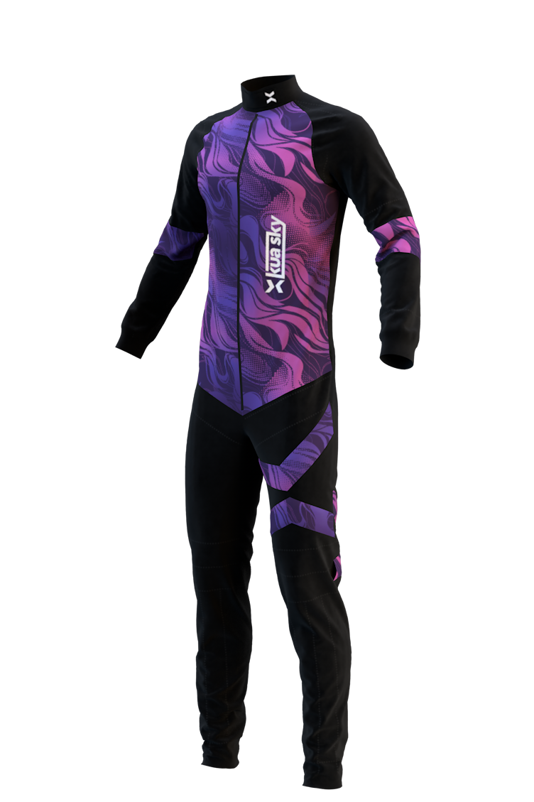 Sublimated Jumpsuits: Purple Haze - Kua Sky