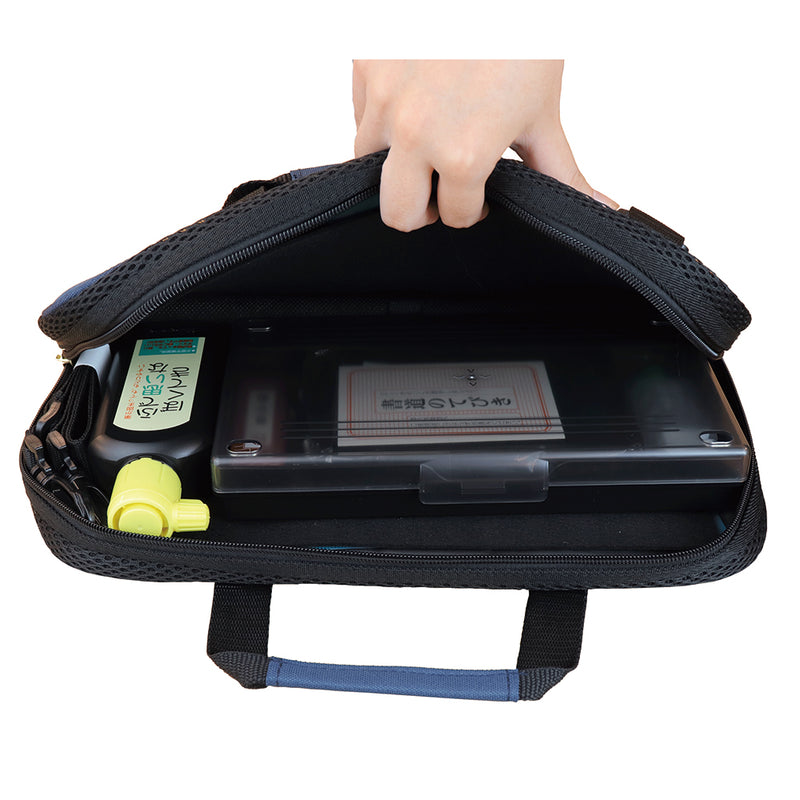 書道セット GA-1300S ネイビー×チェック (GA130-11)