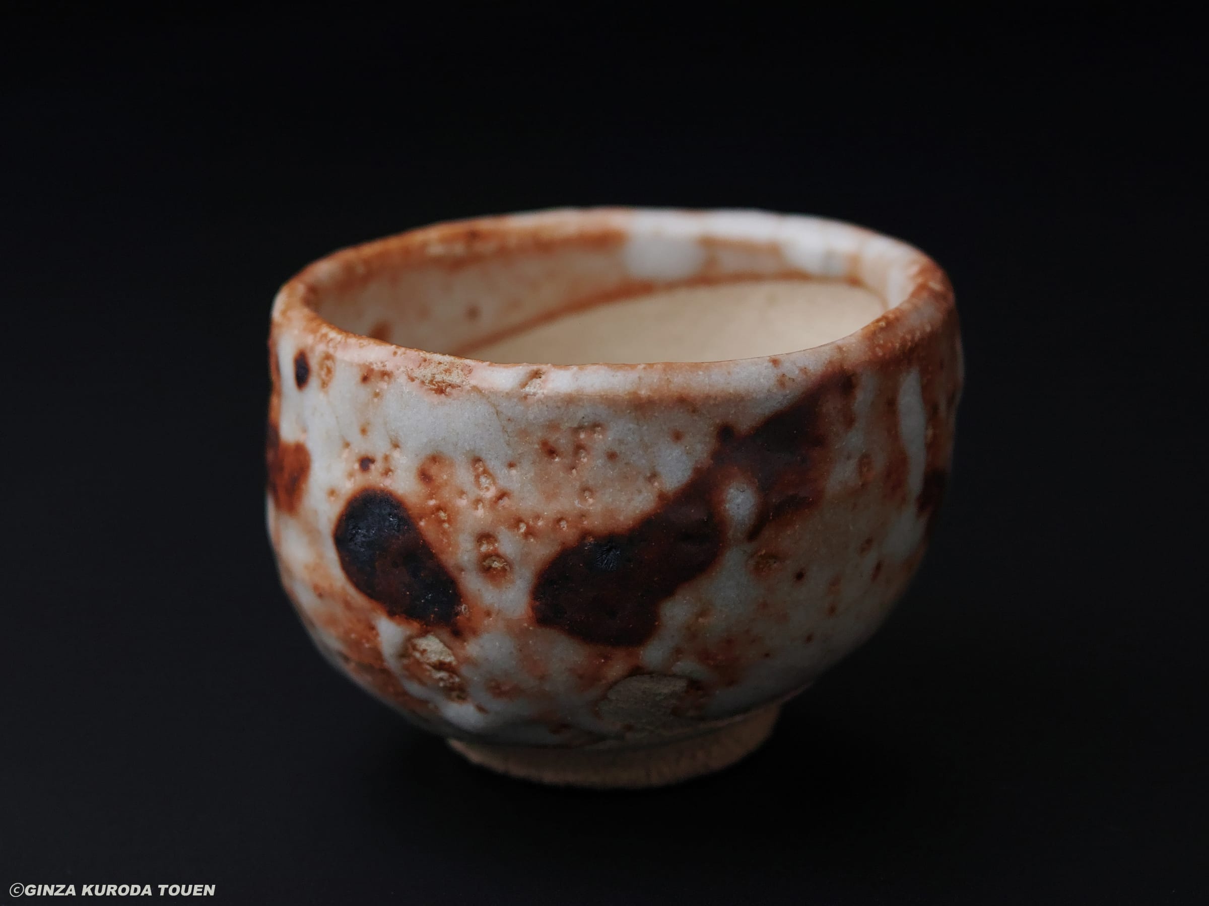 加藤唐九郎 志野ぐい呑み | 銀座 黒田陶苑