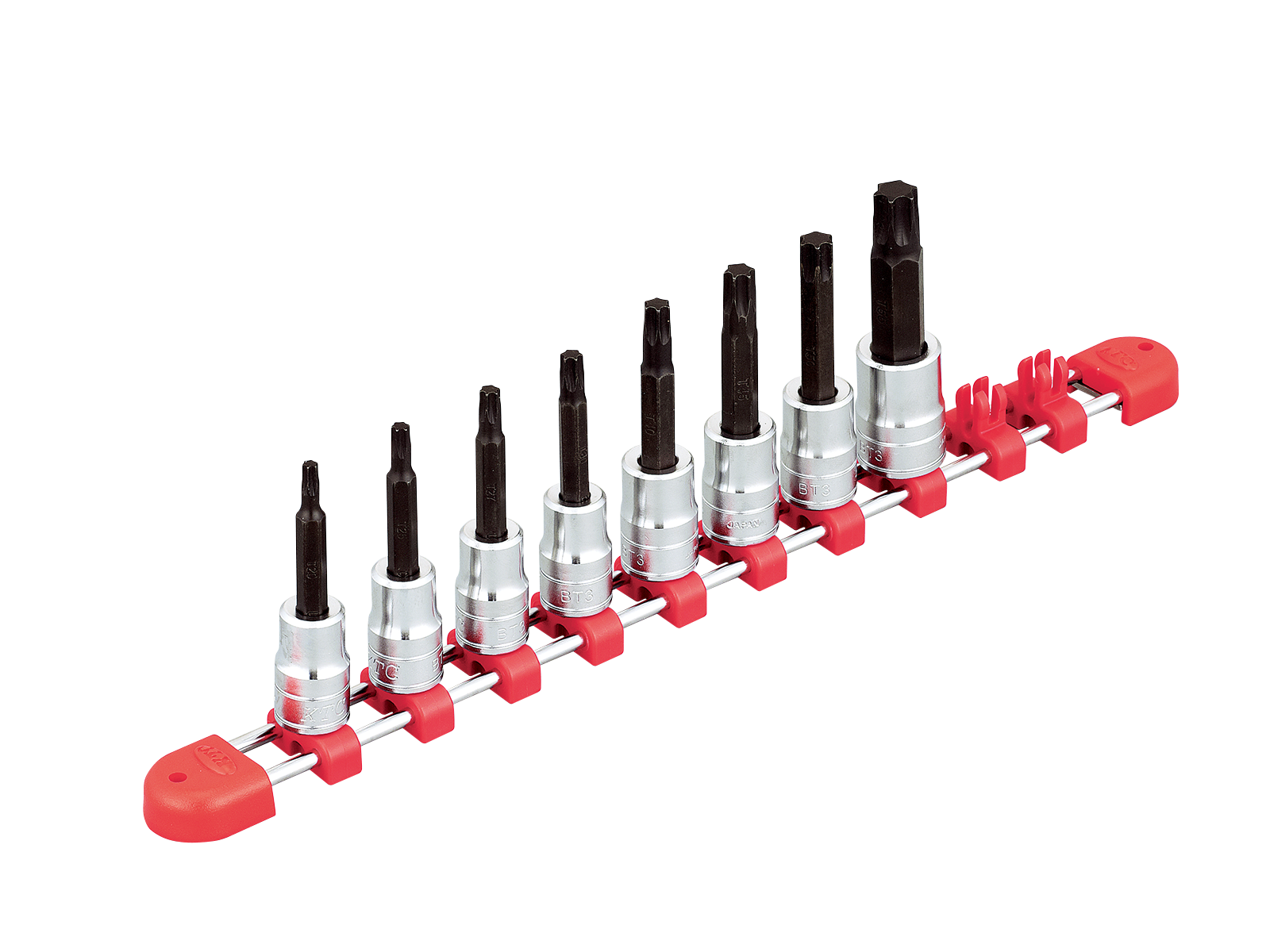 9.5sq.T型トルクスビットソケットセット[8コ組] | KTCツール