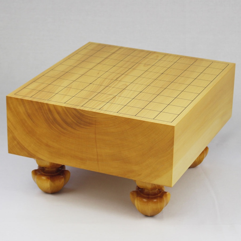 日本産】本榧脚付将棋盤 4寸板目 23Z261