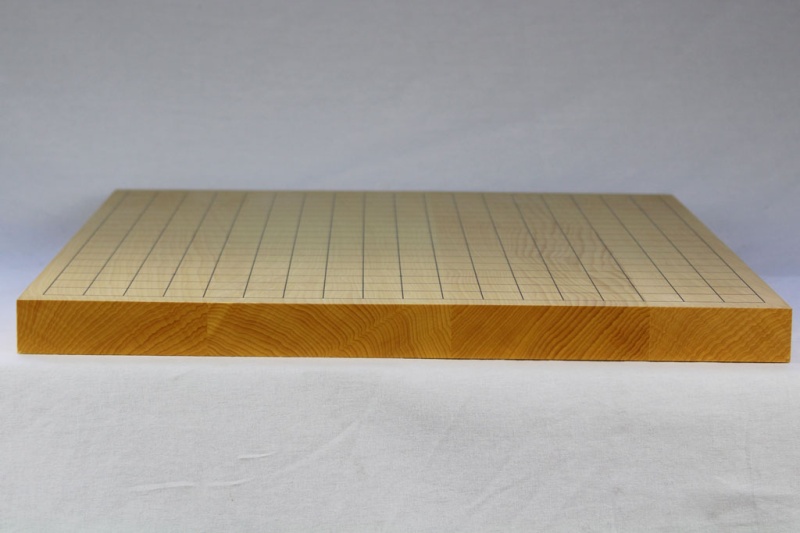 本榧卓上碁盤 1寸杢（ハギ）23Z152