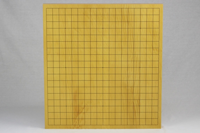 本榧卓上碁盤 1寸杢（ハギ）23Z152