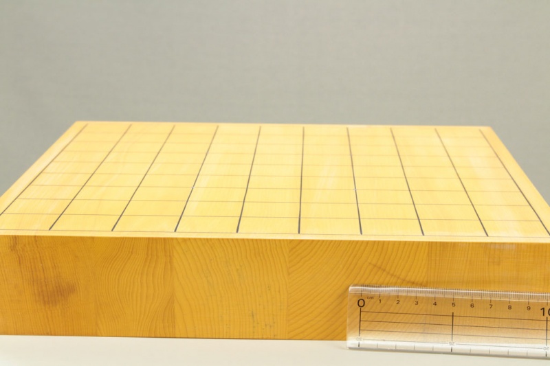 日本産】本榧卓上将棋盤 2寸柾目（ハギ）223294