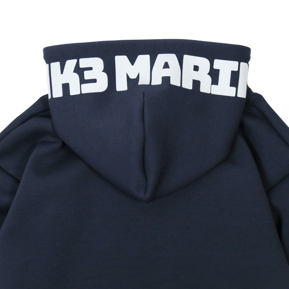 L4K3 × muta Light Bonding hoodie (43/NAVY) – l4k3.jp