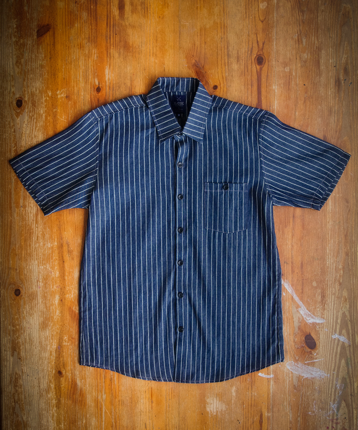 Wabash Stripe Short Sleeve Shirt – LC King Mfg