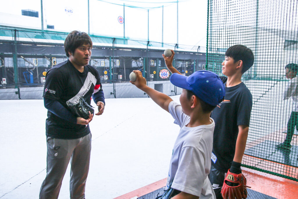 野球教室】らららアカデミーwith平田良介さん - バッティングららら