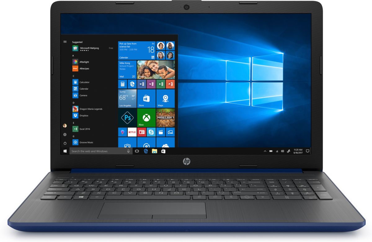 HP 15 (15-db1) - Ryzen 5 3500U · AMD Radeon RX Vega 8 · 15.6”, HD