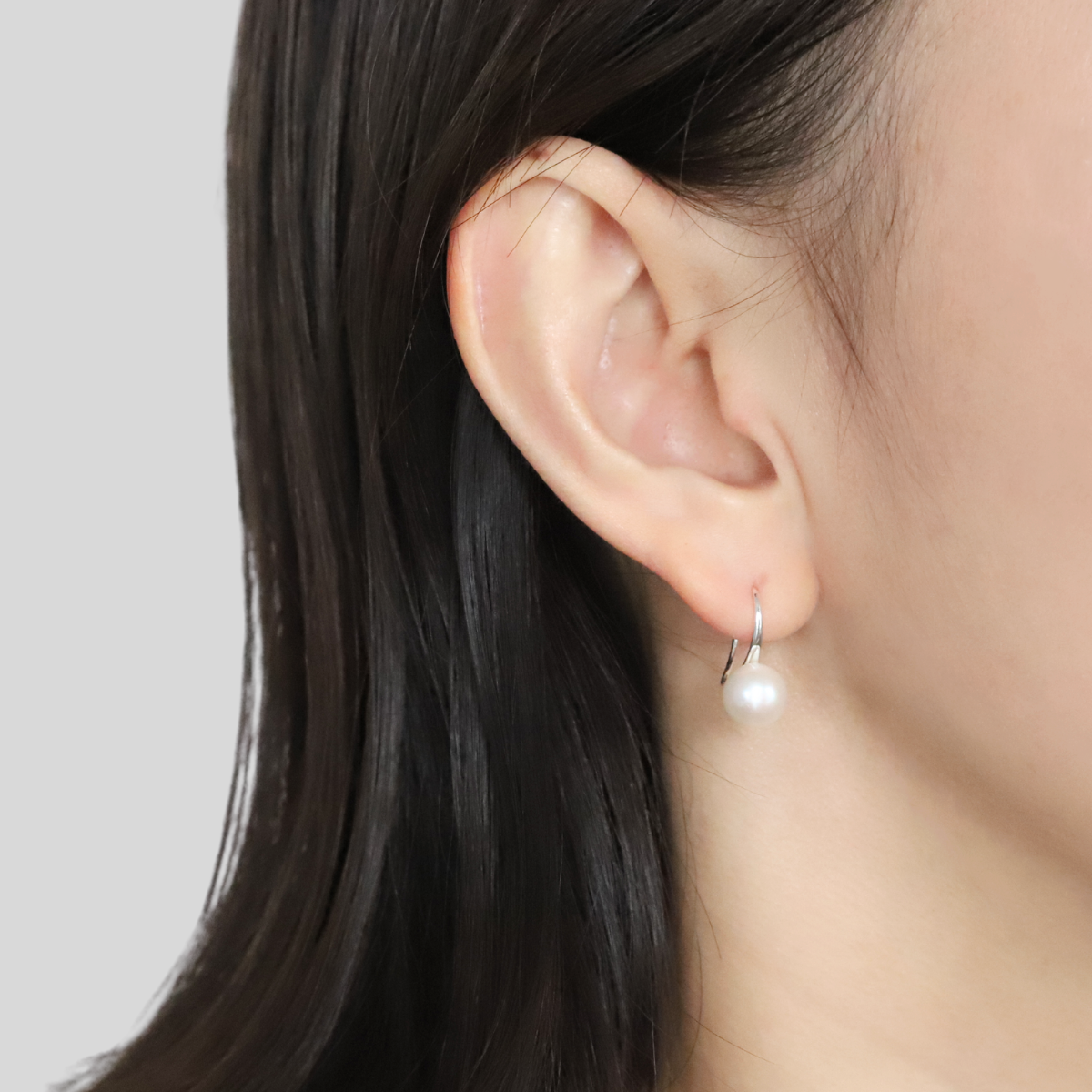 larica petit］Pearl Hook Pierce -M – LARICA
