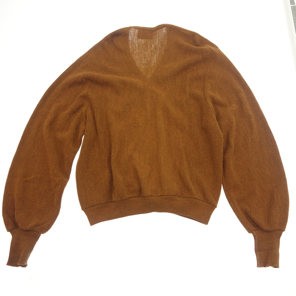 Vintage】ヴィンテージ ニットカーディガン アルパカ×ウール メンズ
