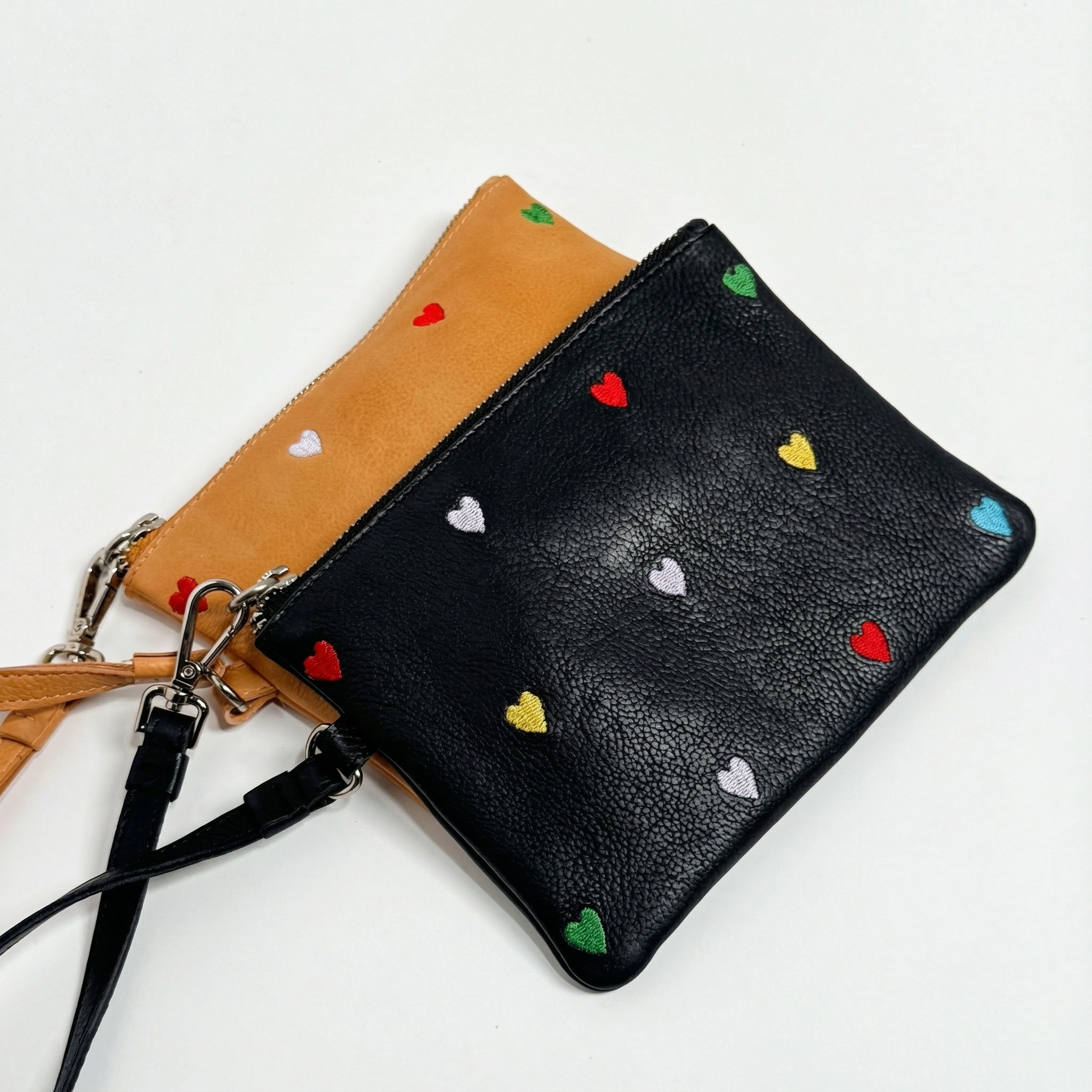 Buy Leather Heart Zip Pouch | Perfect for Small Essentials