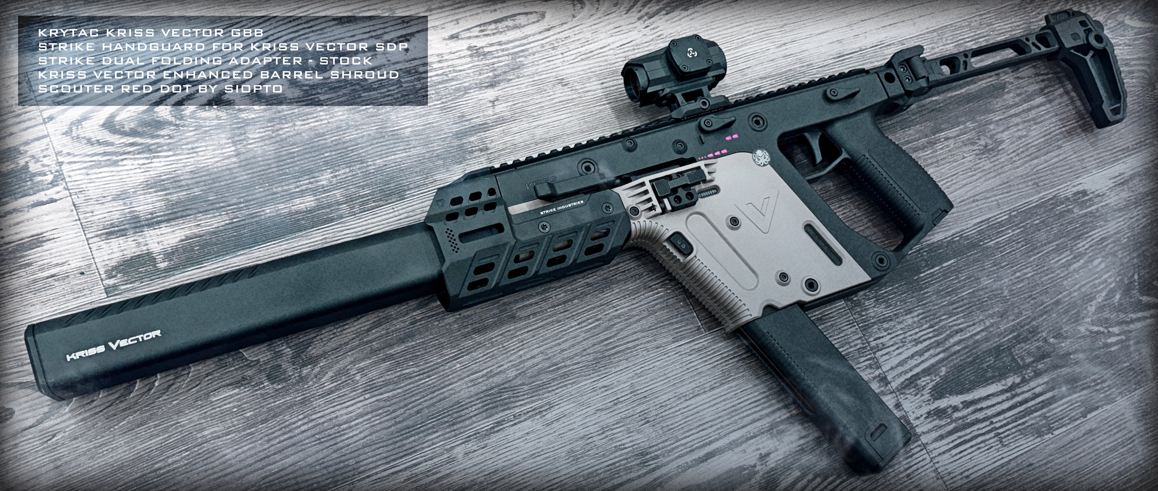 Strike Handguard for KRISS Vector SDP - ストライクハンドガード