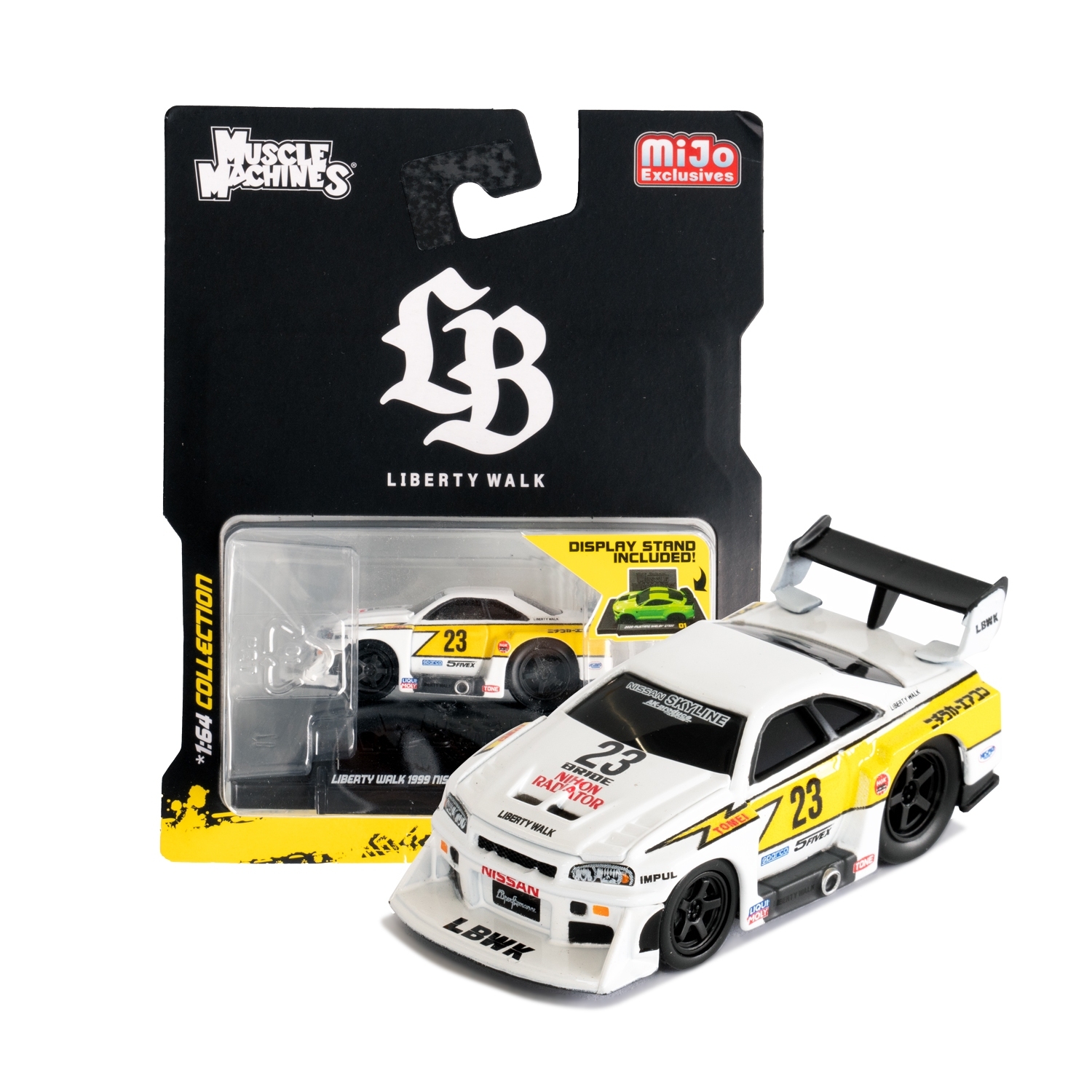 Muscle Machines 1/64 LB WORKS ER34 Racing Mijo Exclusives - LB