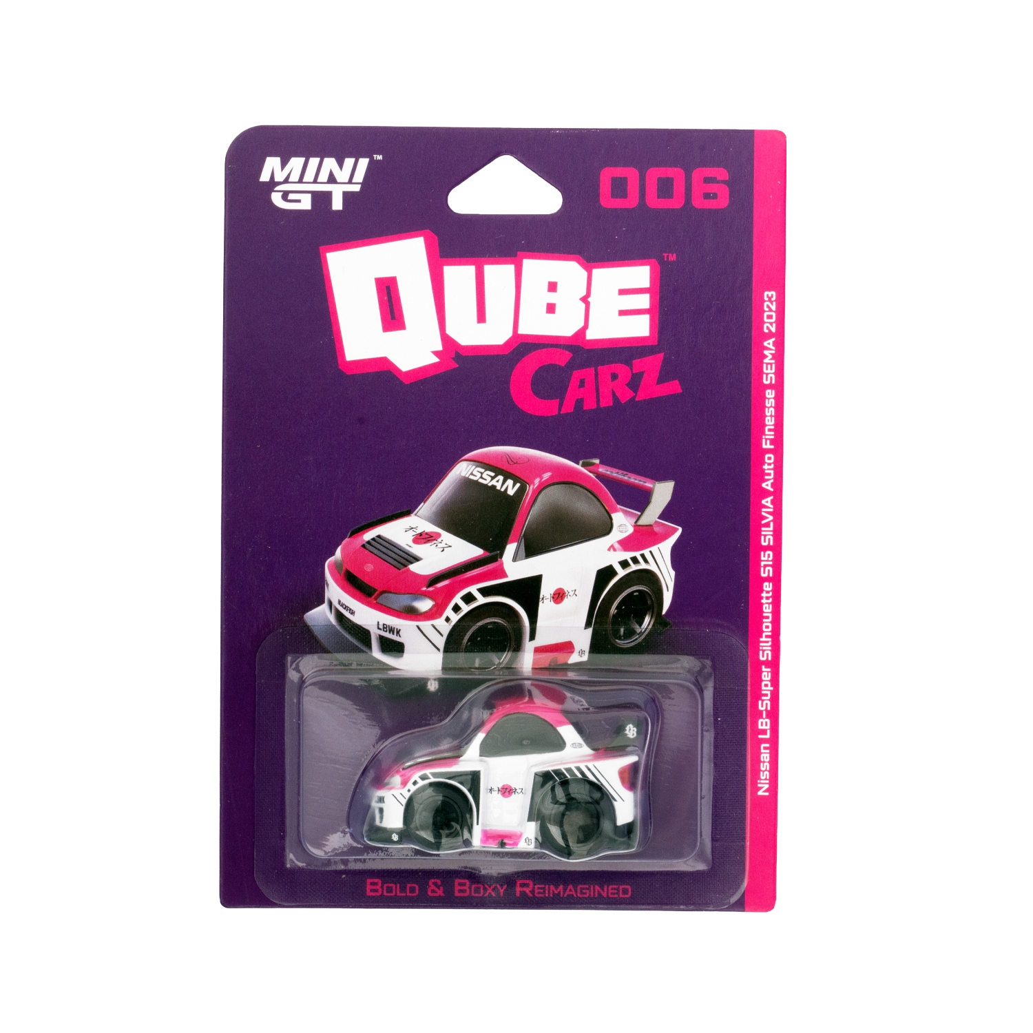 MINI GT 1/64 QubeCarz Combo Ver.1 S15WHPK - LB-ONLINE STORE