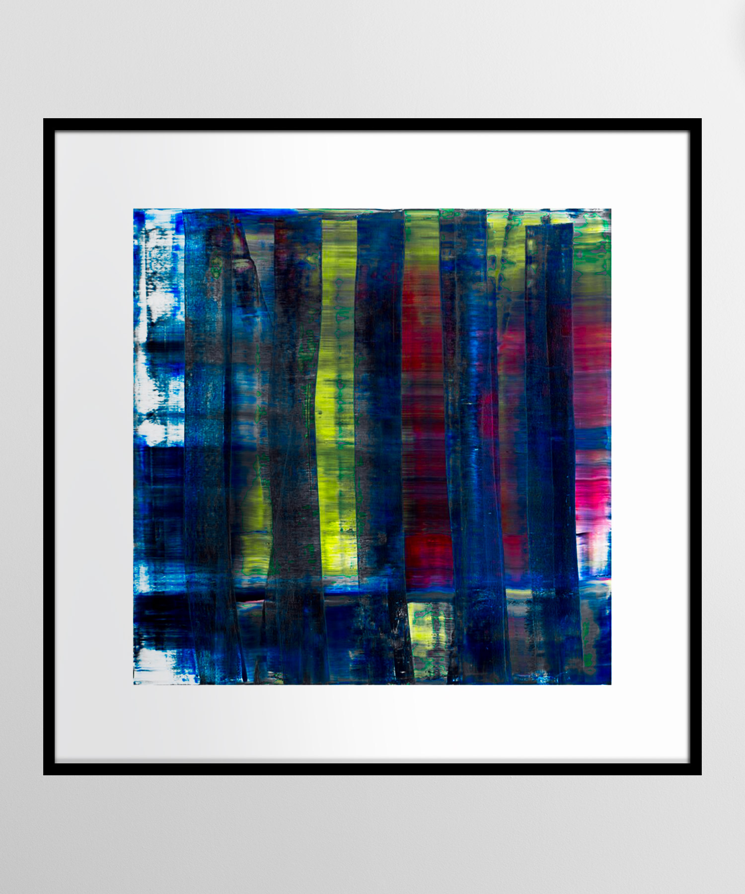 Abstract Painting 1992 – ゲルハルト・リヒター - LEBENSFARBE