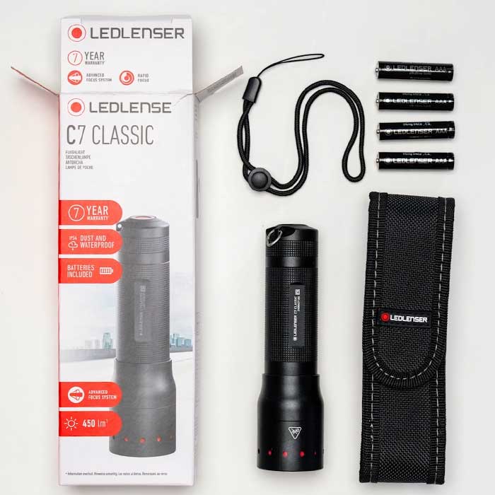 Ledlenser C7 Classic ｜フラッシュライト｜レッドレンザー公式