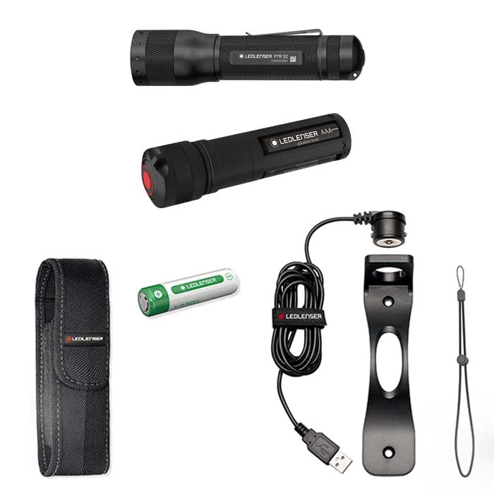 P7R SE ｜18650 充電池 / 乾電池 両方使える名作ハンドライト