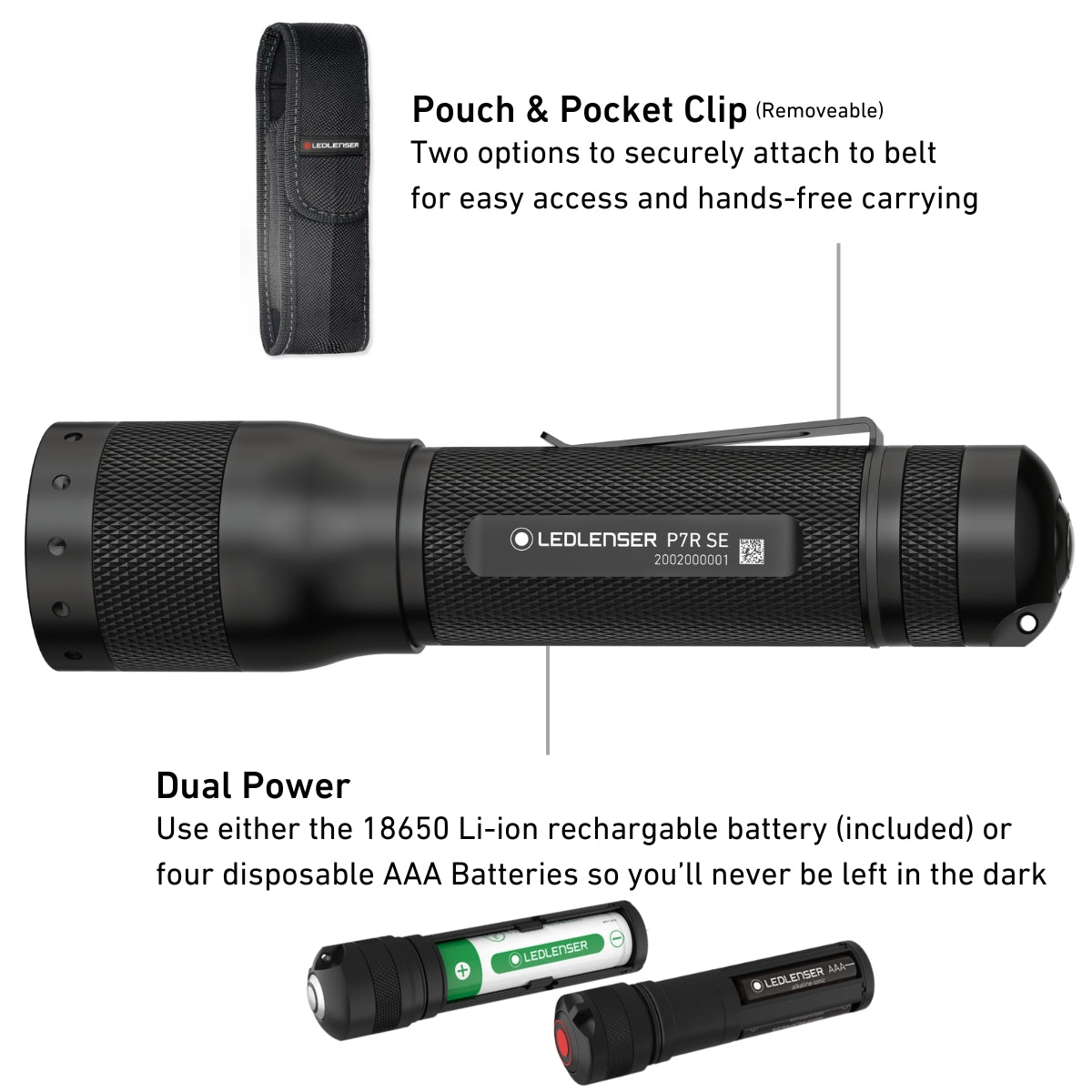 Ledlenser P7R SE Special Edition Rechargeable Hand Torch | Waterproof