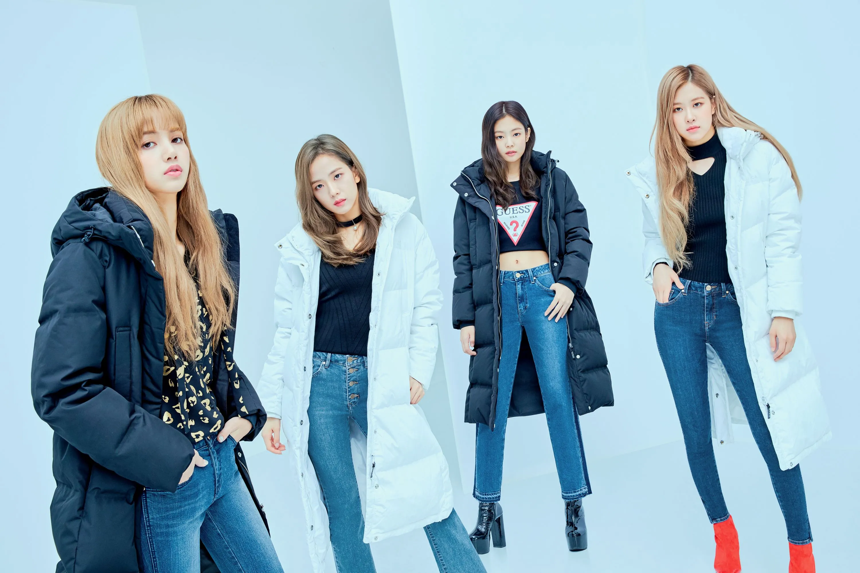 BLACKPINK for Guess 2018 Winter Collection | kpopping
