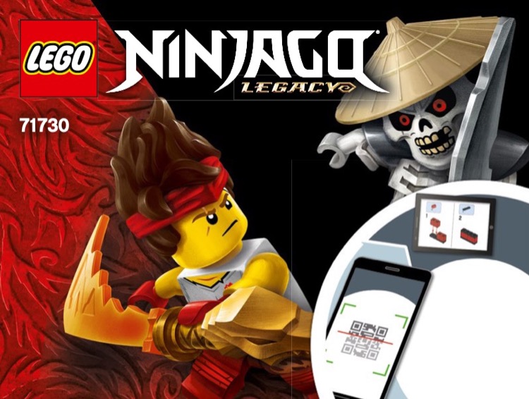 LEGO Instructions for set 71730 Epic Battle Set - Kai vs. Skulkin