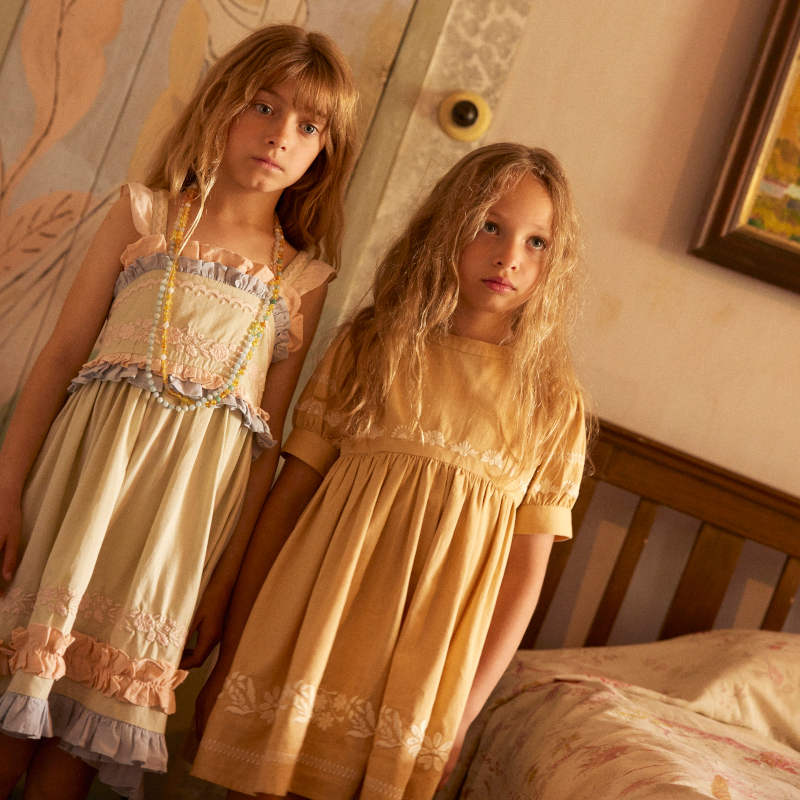 Apolina（アポリナ）2026SS MYA DRESS - vintage malba - キッズ