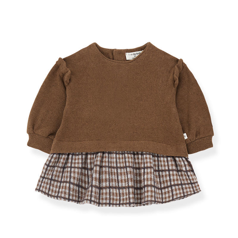 D1】Misha&Puff（ミーシャアンドパフ）2025AW Crochet Beret -Rosewood