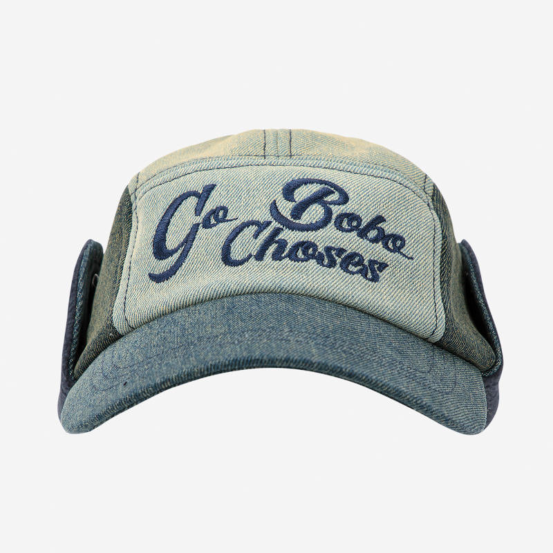 BOBO CHOSES（ボボショーズ）2025AW Go Bobo Denim cap デニムキャップ