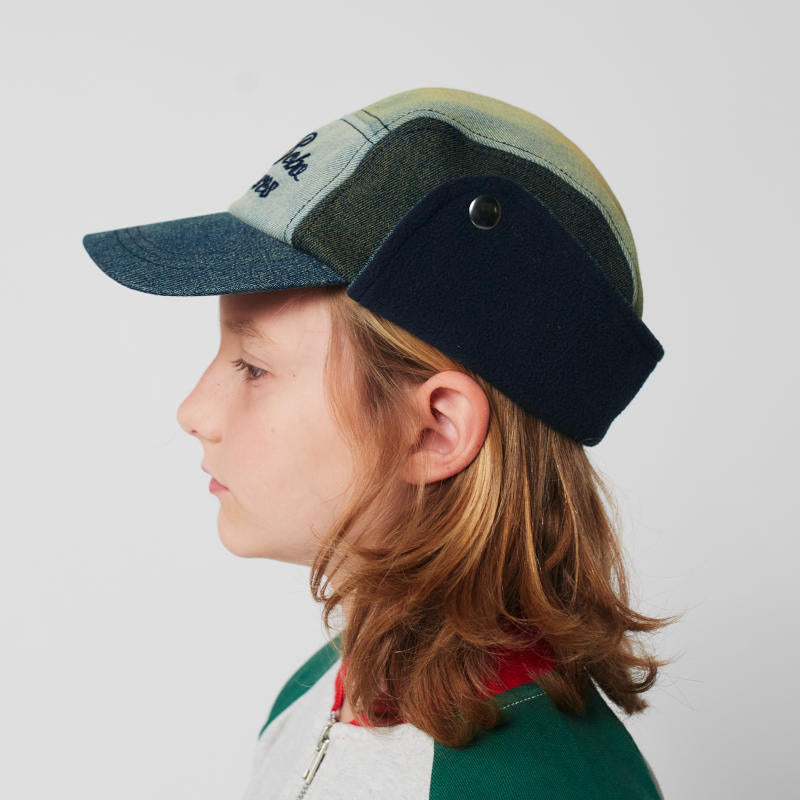 BOBO CHOSES（ボボショーズ）2025AW Go Bobo Denim cap デニムキャップ