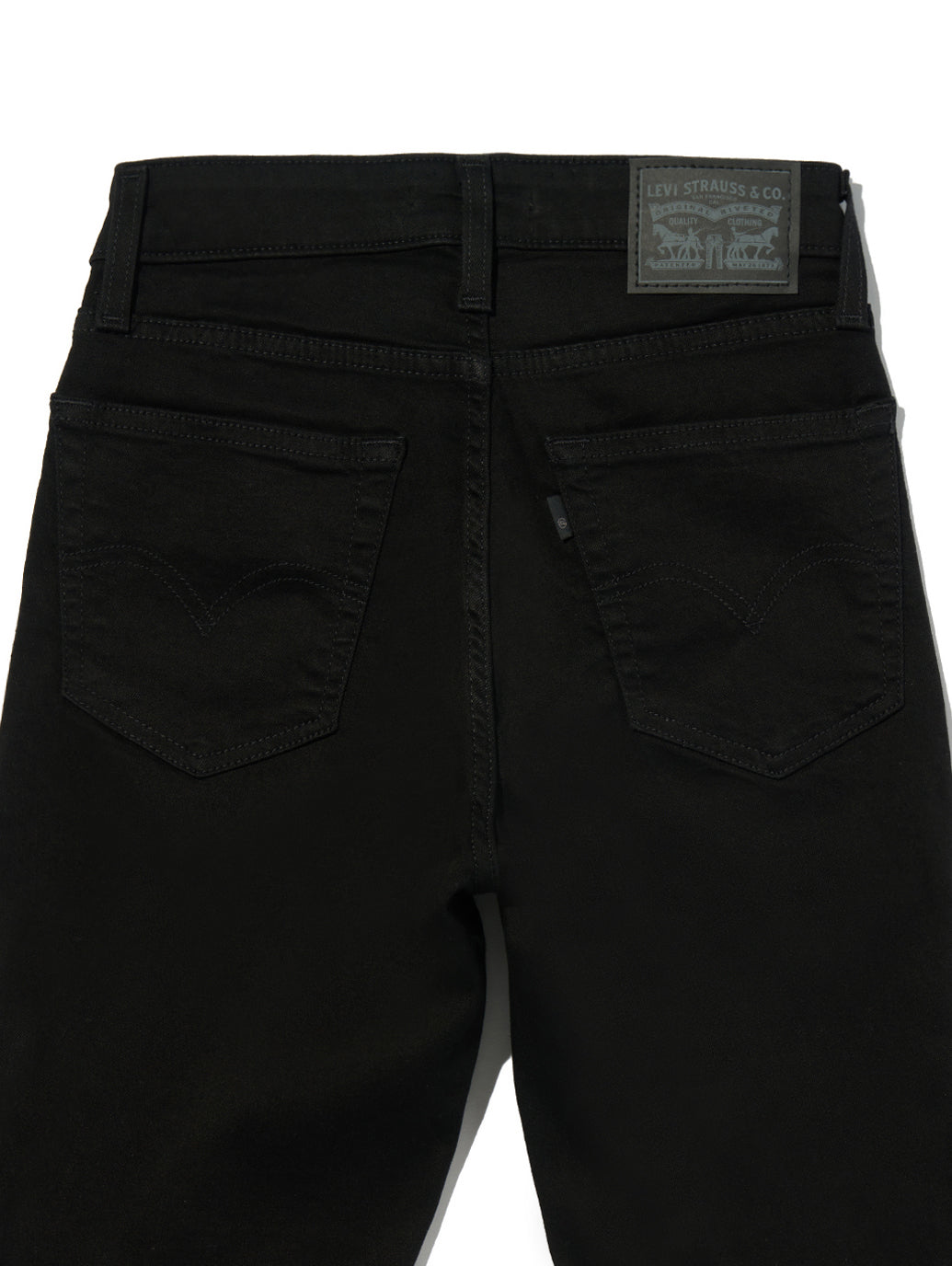 726™ ハイライズフレア ジーンズ ブラック – リーバイス®公式