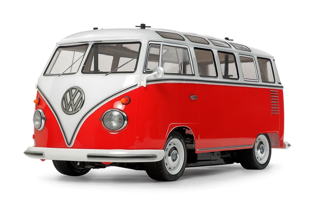 新製品【タミヤ】ワーゲンバスのファニーなスタイルと走りを再現した