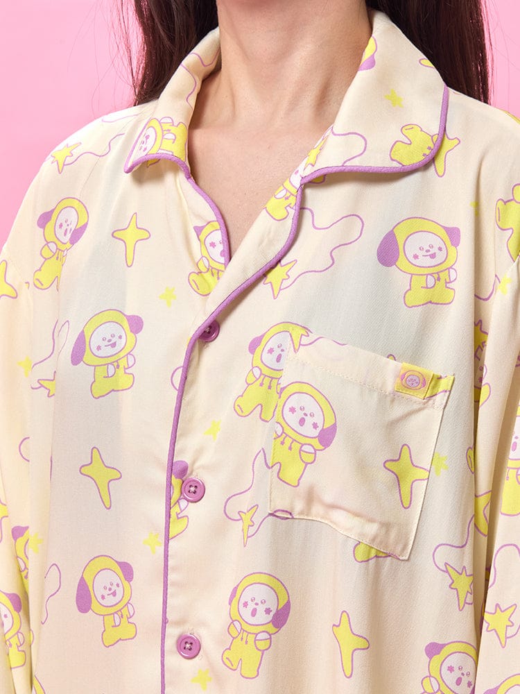 BT21 CHIMMY PAJAMA SET THE JOURNEY – LINE FRIENDS SQUARE