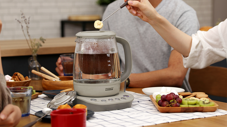 PR-SK022 ガラスディッシュケトル 楽しく使えるレシピブック付 | Chef