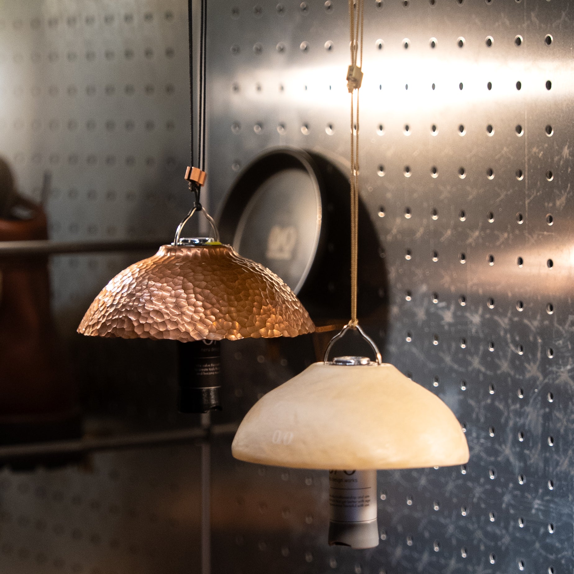 革シェード ネルデザイン ランタン LED 新作 希少 レア MOLDS 革