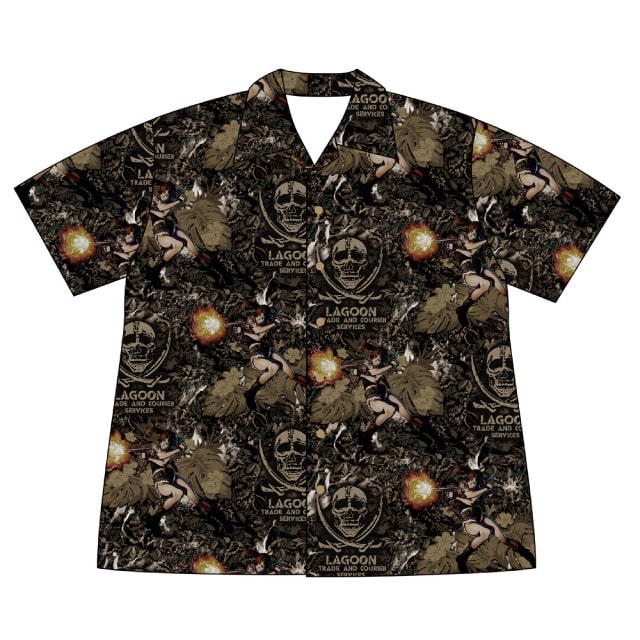 BLACK LAGOON』アロハシャツ 2024MODEL[M] : サンデーGX | 小学館公式
