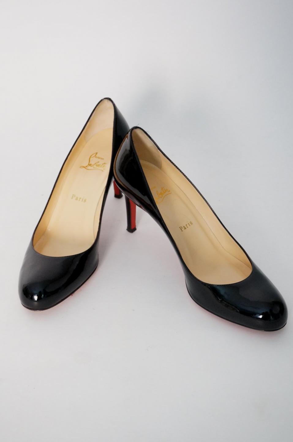 Rental Little Black Dress ten. / ルブタン パテントパンプス 37 1/2