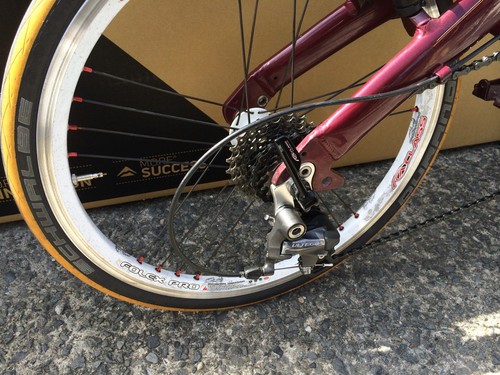 Aクラスのミニベロホイール「フォレックスプロ（Folex Pro）」の100