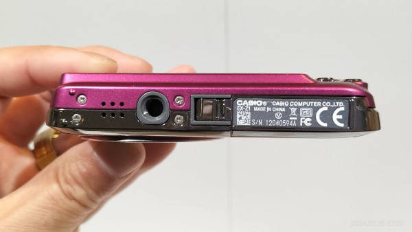 2009/平成21/CASIO/EXILIM/EX-Z1/1010万画素/光学3倍/ピンク/EyeFi対応