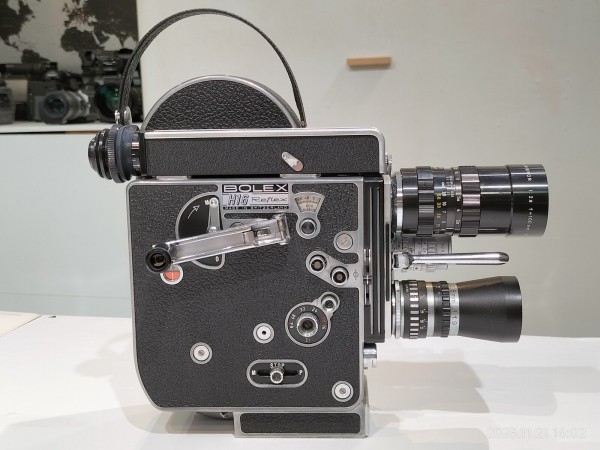 1956/昭和31/Bolex/H-16 REFLEX/16mm Film Camera/3本ターレット