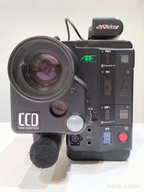 1986/昭和61/Victor/GR-C7/VIDEO MOVIE/VHS-C/当時世界最小最軽量