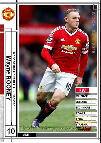 15-16 RE ウェイン・ルーニー （マンチェスター・ユナイテッドFC