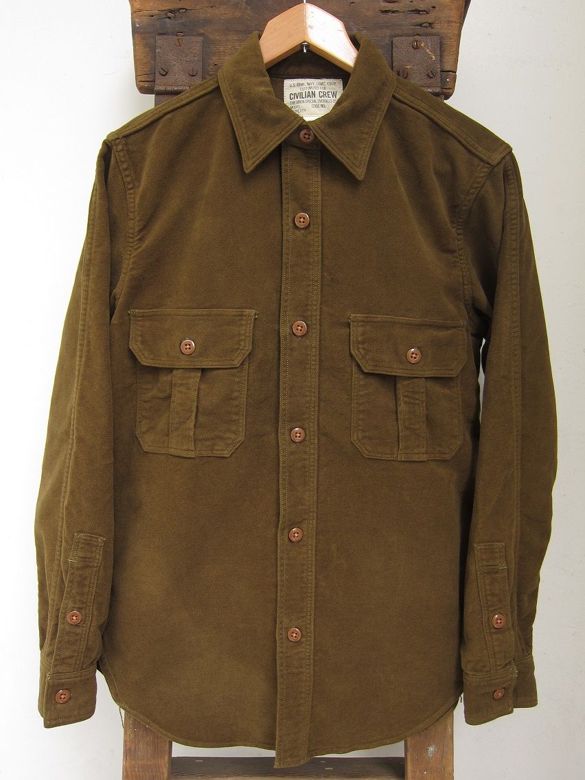 FREEWHEELERS - DOCKER SHIRTS (OLIVE,DARK CAMEL) : McFly