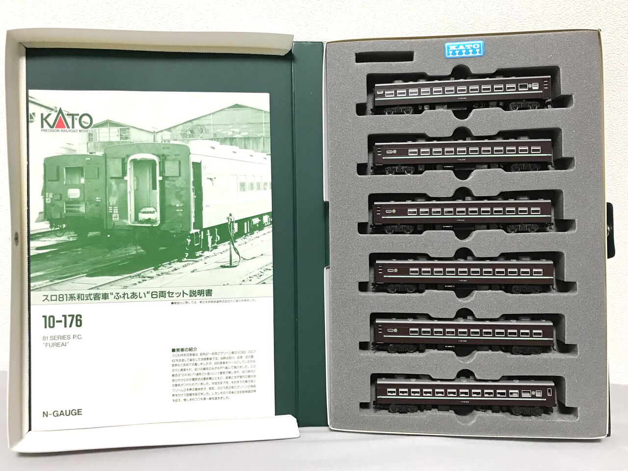 KATO 10-176スロ81系 和式客車ふれあい6両セット④付属品未使用未開封