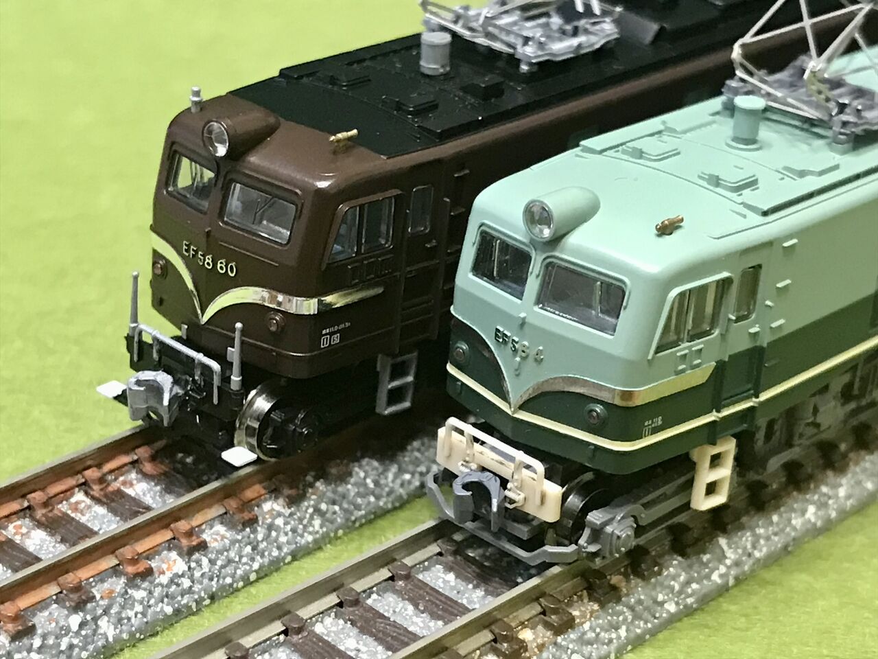 KATOの「EF58-4」と「EF58-60」を並べてみました。 : エヌゲ道 since