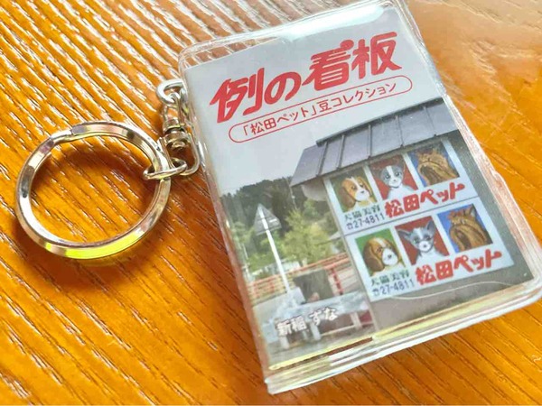 松ペ看板』のガチャガチャ！大島新町にあるペットショップ『松田ペット