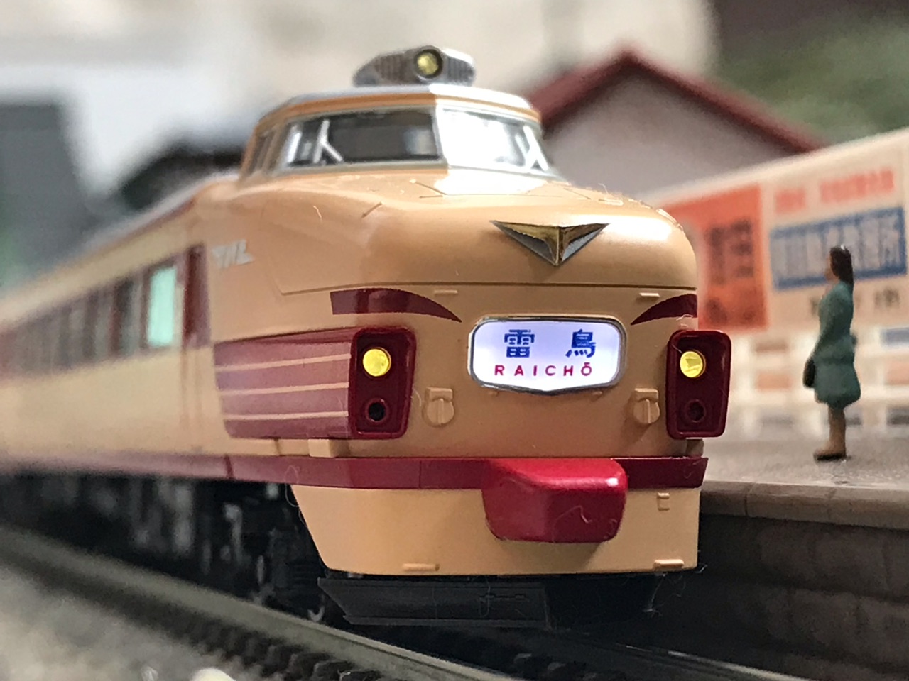 KATO 485系 初期形 入線 : なみとの風