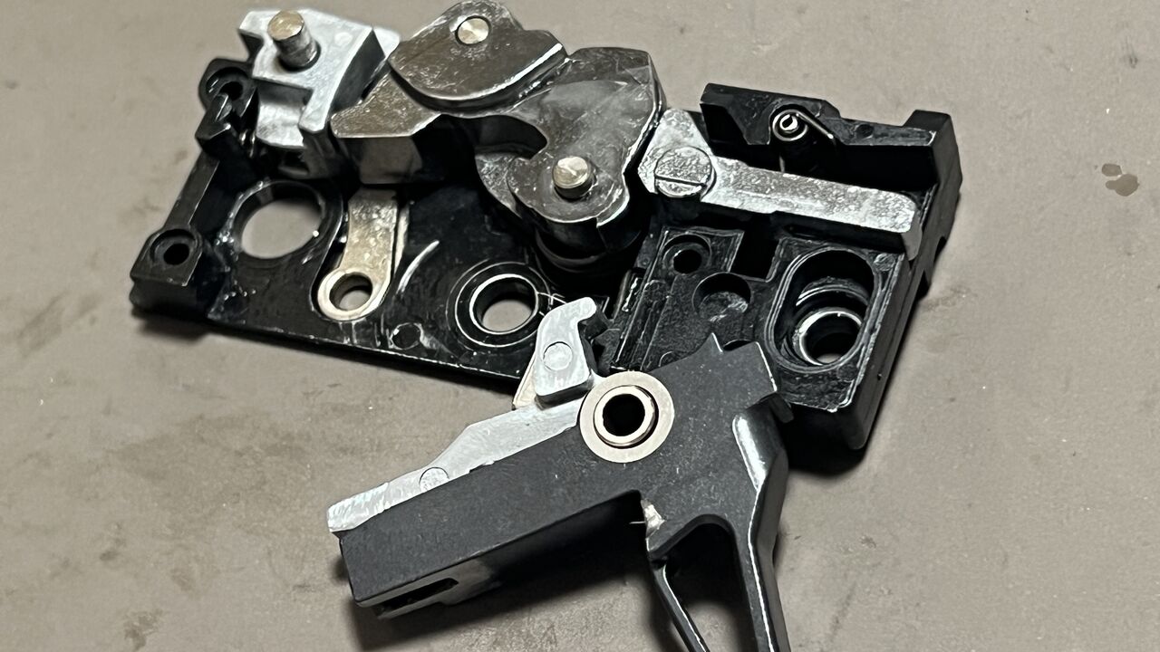 マルイMWS純正トリガーボックスを2ステージに加工する : トイガン備忘録