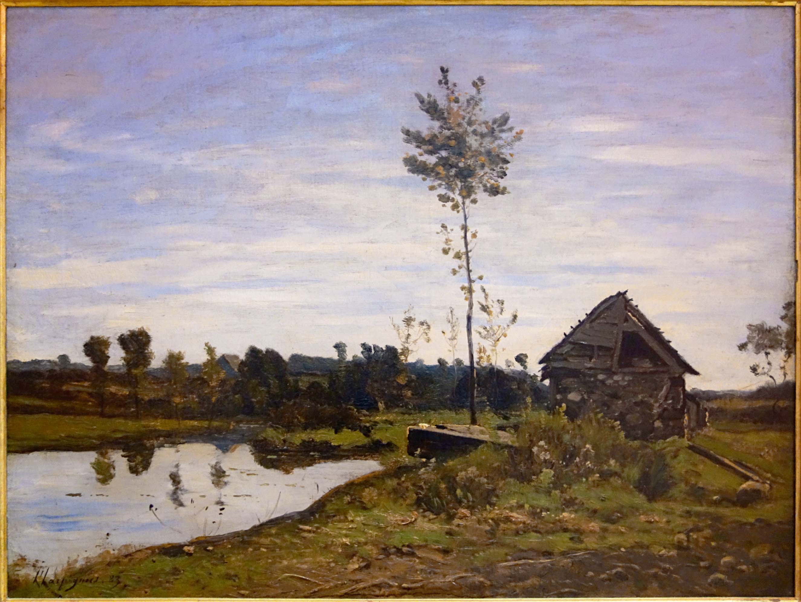 アルピニー： 女性のいる森の風景｜バルビゾン派から印象派の時代を