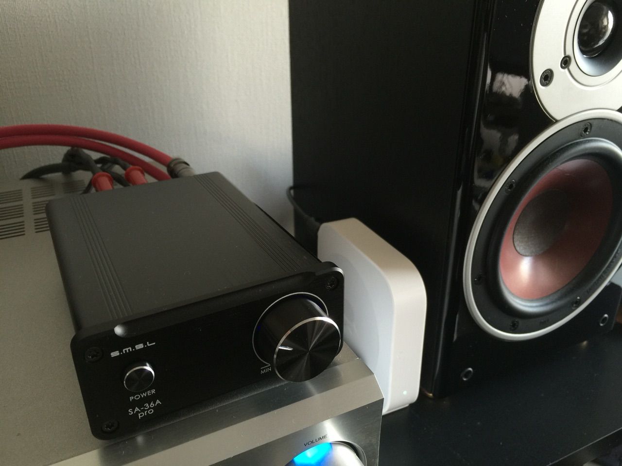 中華アンプ「SA-36A pro」と「ZENSOR1」の組み合わせでハイレゾ/DSD